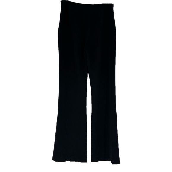 Cinq a Sept Revolve Grommet flare Viera Black pants Sz 10 open leg - Picture 3 of 10